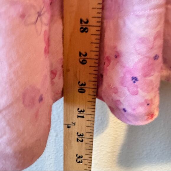 Bardot Revolve Pink Floral Kiah Corset Mini Dress Womens M Coquette Romantic - Picture 7 of 16